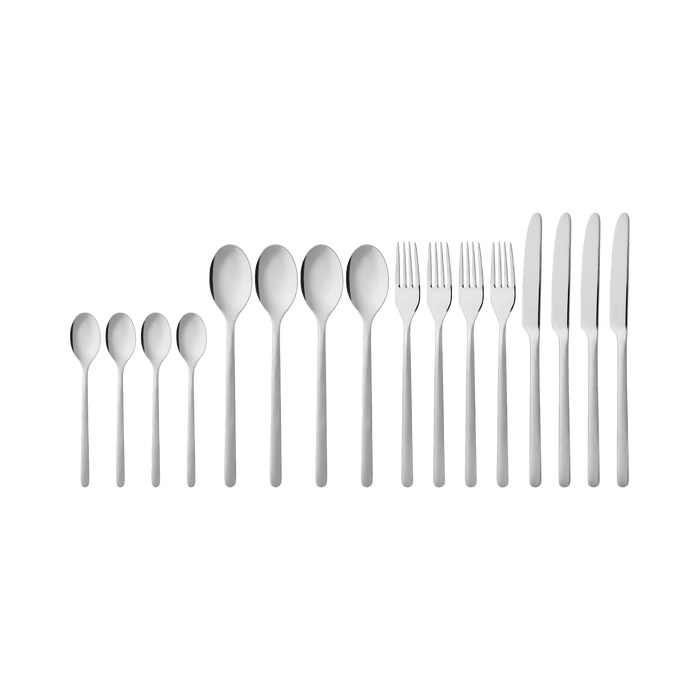 Cutlery Set Still 16 Parts Matte/Polished Steel