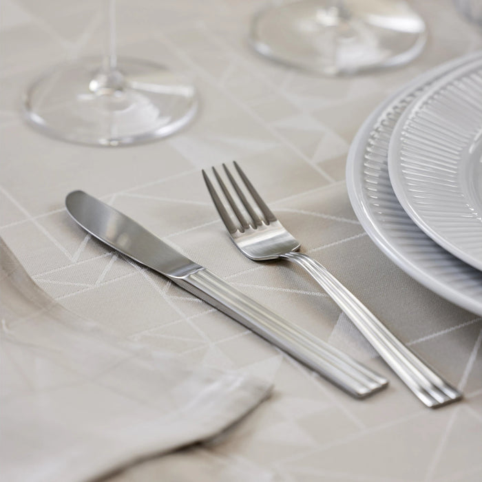 Cutlery Set Thebe 16 Parts Matte Steel