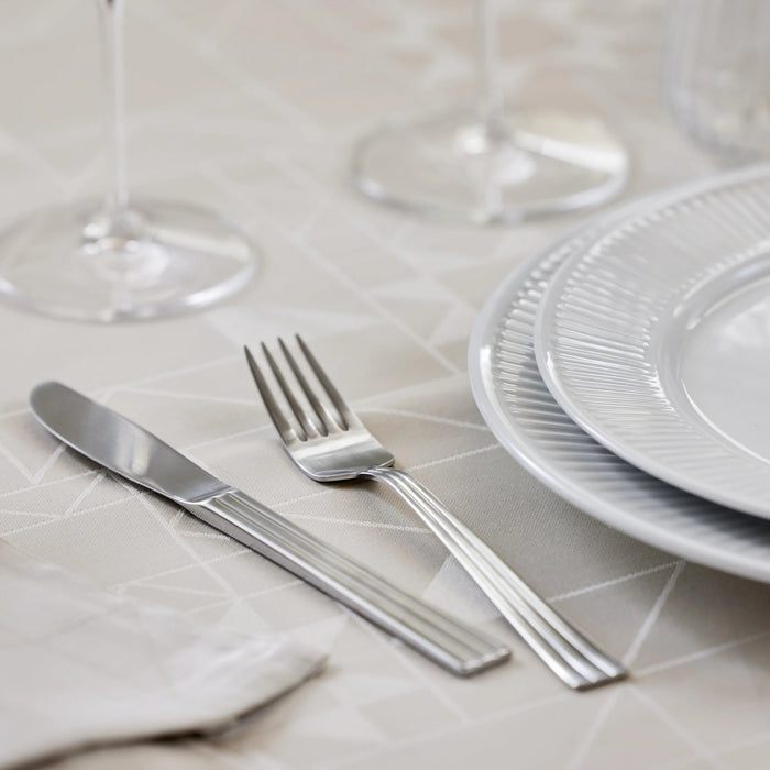 Cutlery Set Thebe 16 Parts Matte Steel