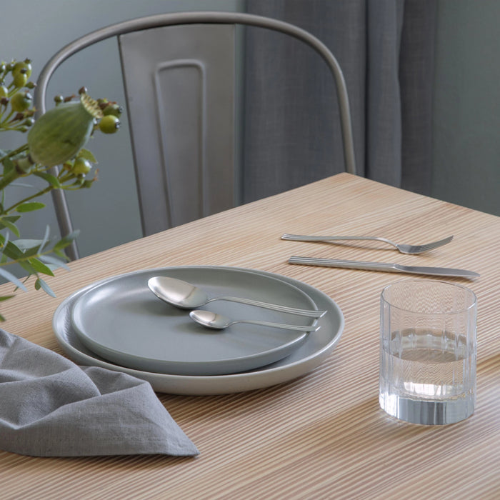 Cutlery Set Thebe 16 Parts Matte Steel