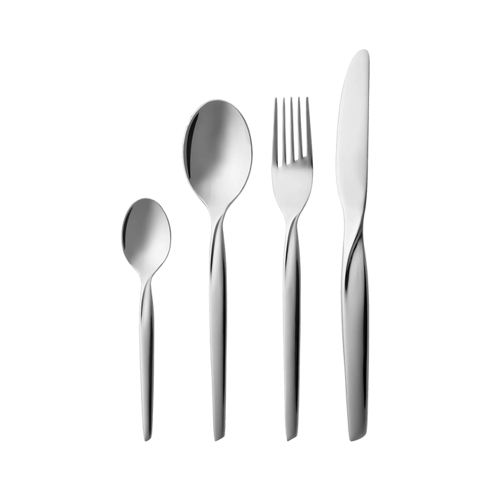 Cutlery Set Twist 16 Parts Polished Steel
