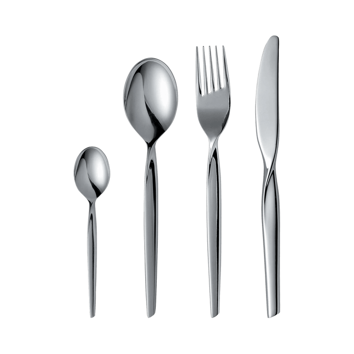 Cutlery Set Twist 16 Parts Polished Steel