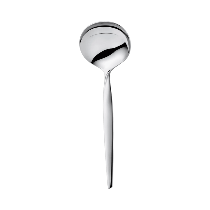 Gravy Ladle Twist Polished Steel