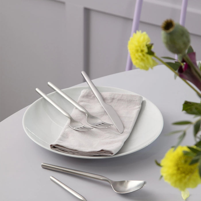 Lunch Fork Dorotea Matte Steel