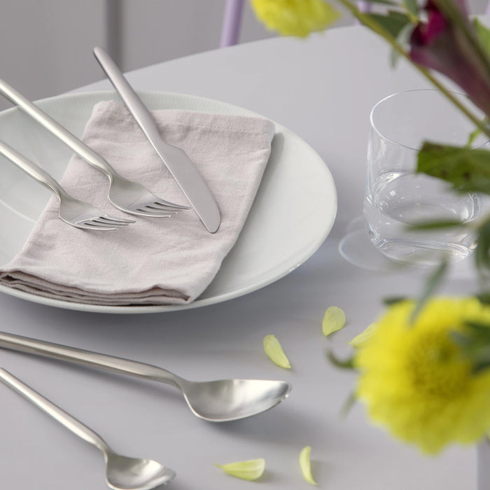 Lunch Fork Dorotea Matte Steel