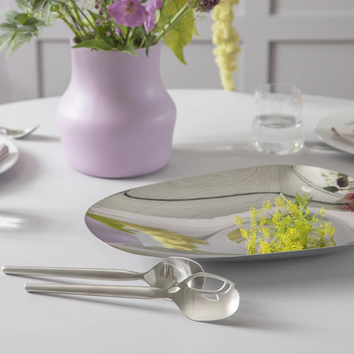 Salad Cutlery Dorotea Matte Steel