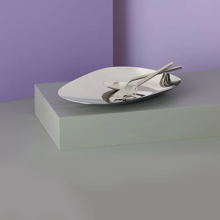 Salad Cutlery Dorotea Matte Steel