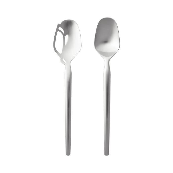 Salad Cutlery Dorotea Matte Steel