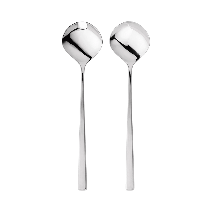Salad Cutlery Fuga Matte/Polished Steel