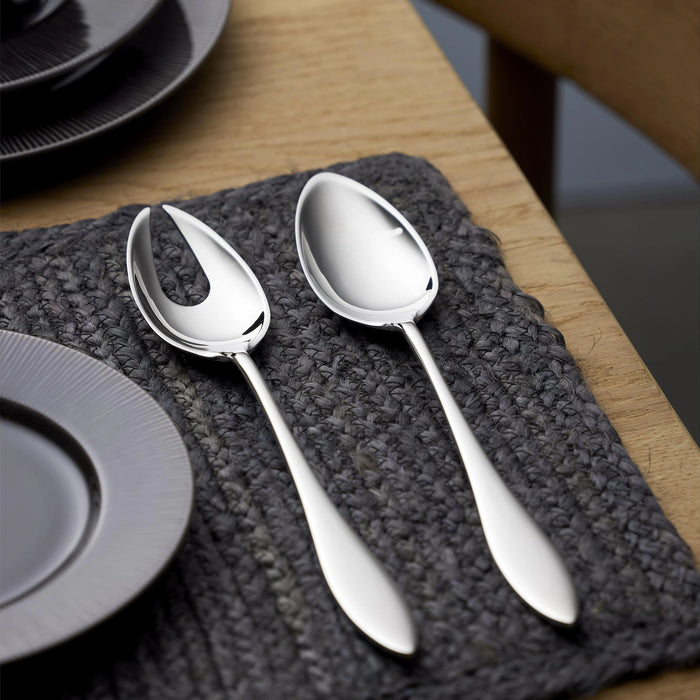 Salad Cutlery Indra Polished Steel