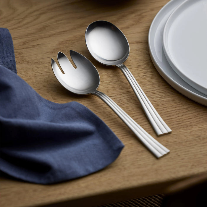 Salad Cutlery Thebe Matte Steel
