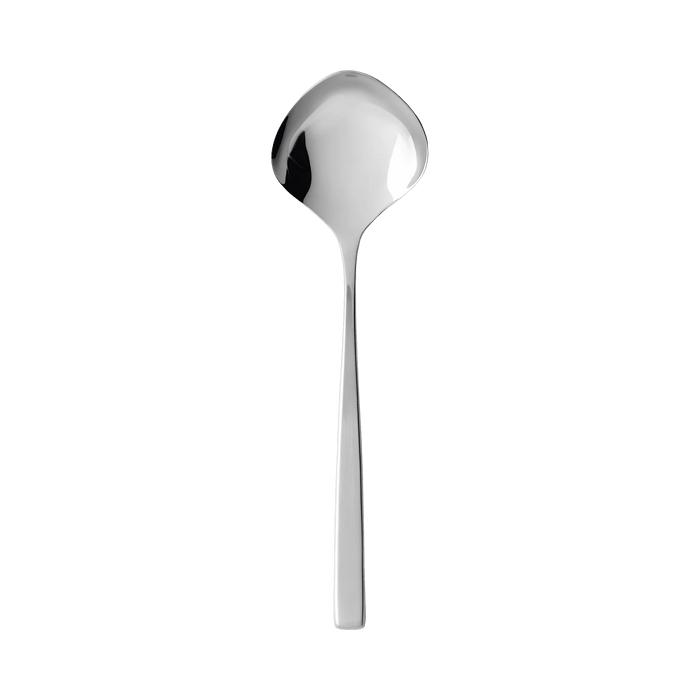 Serving Spoon Fuga Matte/Polished Steel