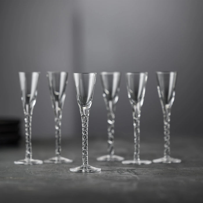 Aquavit Glass Paris 6 Pcs Clear