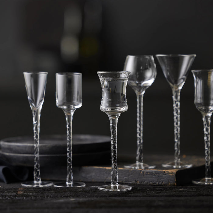 Aquavit Glass Rom 6 Pcs Clear