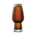Glass of beer with a white background