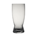 Clear glass on a white background