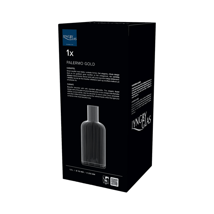 Carafe Palermo Gold
