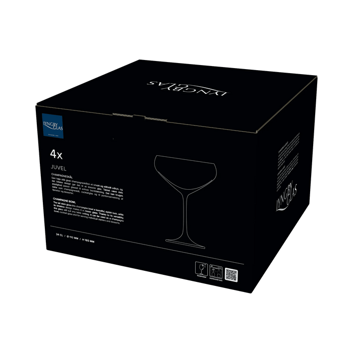 Champagne Bowl Juvel 4 Pcs