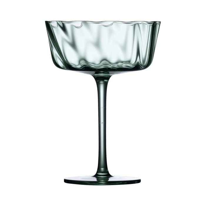 Champagne Bowl Vienna 4 Pcs Green