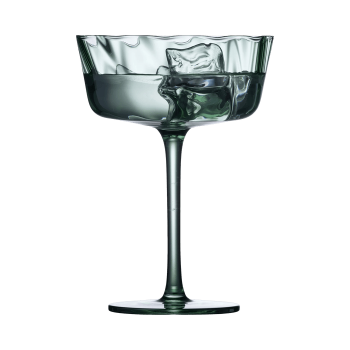 Champagne Bowl Vienna 4 Pcs Green