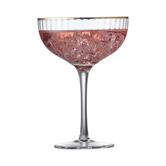 Cocktail Glass Palermo Gold 4 Pcs