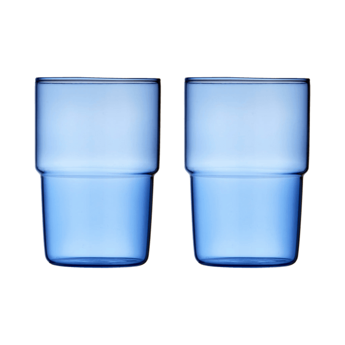 Drinking Glass Torino 2 Pcs Blue