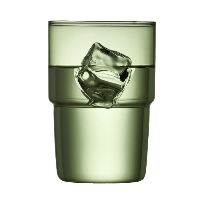 Drinking Glass Torino 2 Pcs Green