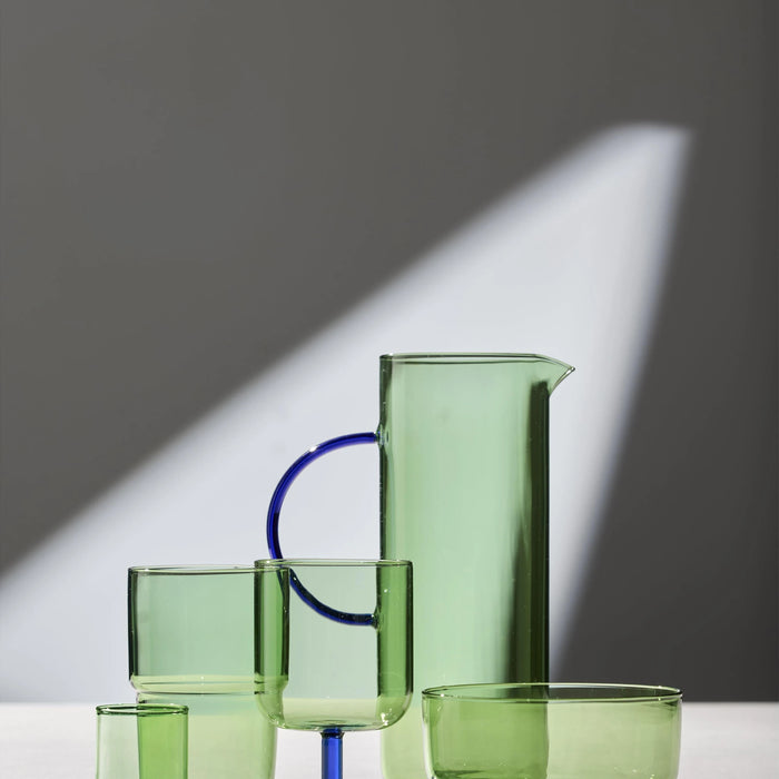 Drinking Glass Torino 2 Pcs Green