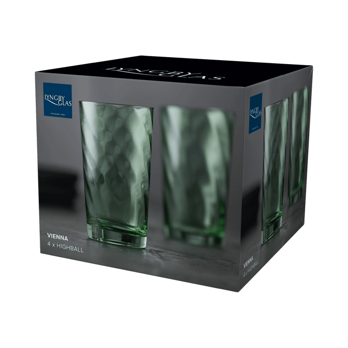 Highball Vienna 4 Pcs Green
