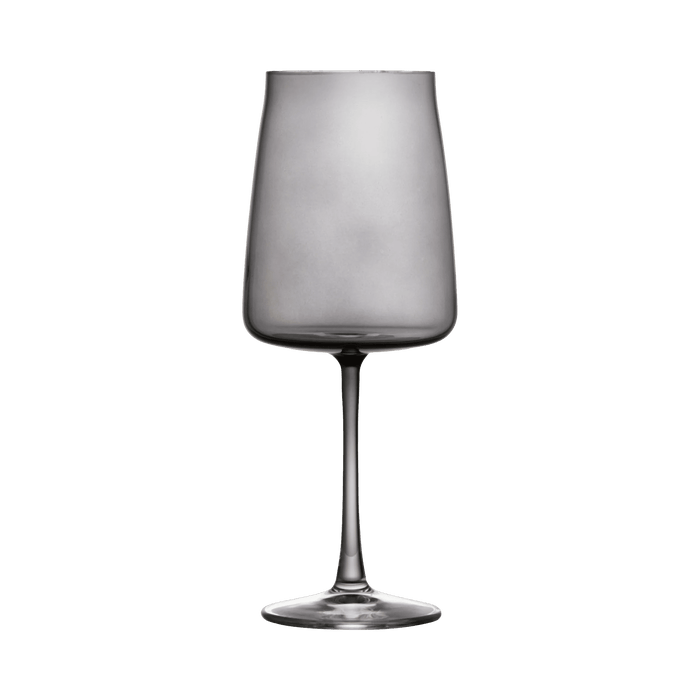 Red Wine Glass Zero 4 Pcs Smoke