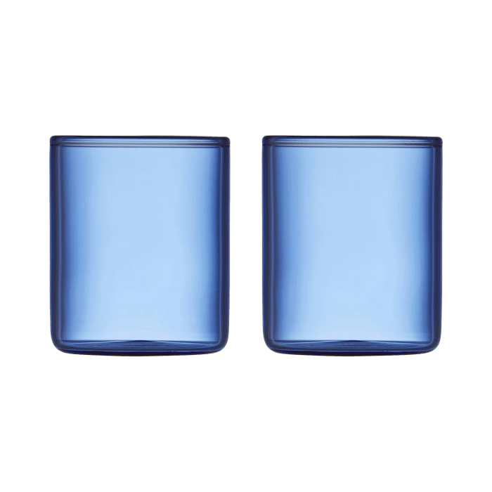 Shot Glass Torino 2 Pcs Blue
