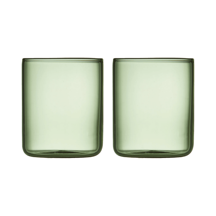Shot Glass Torino 2 Pcs Green