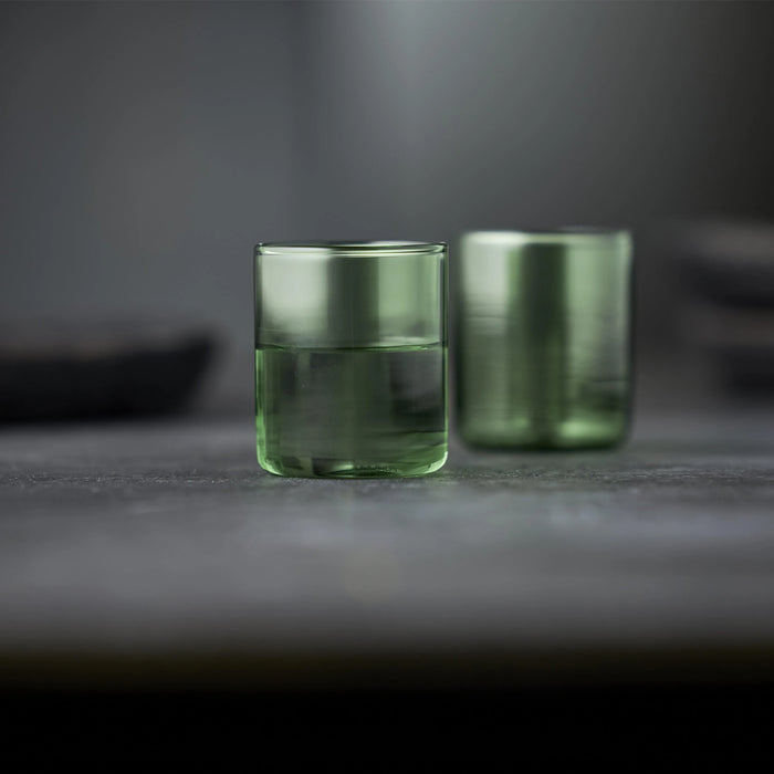 Shot Glass Torino 2 Pcs Green