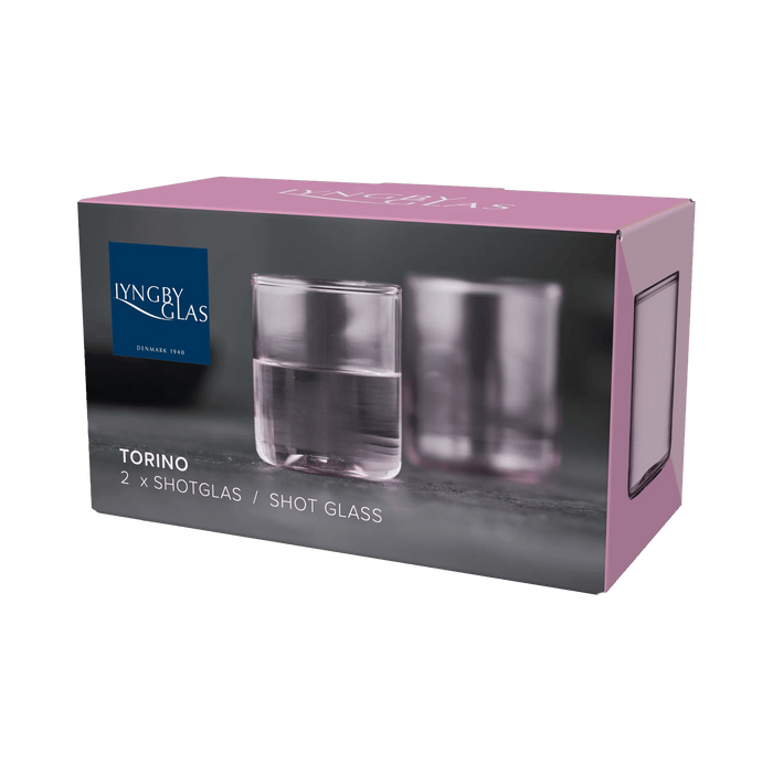 Shot Glass Torino 2 Pcs Pink