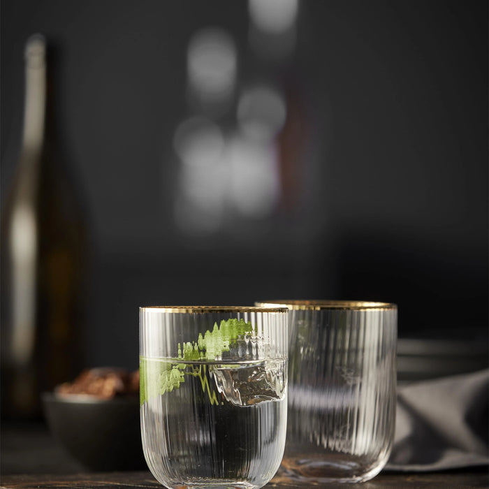 Tumbler Palermo Gold 4 Pcs