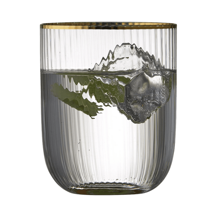 Tumbler Palermo Gold 4 Pcs