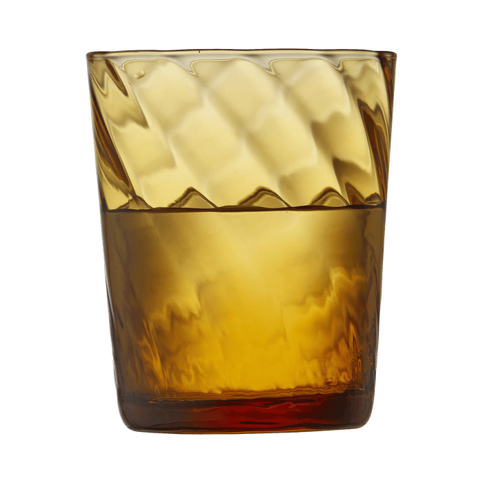 Water Glass Vienna 4 Pcs Amber