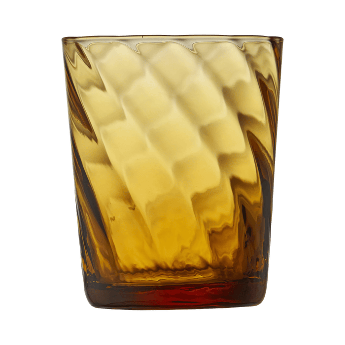 Water Glass Vienna 4 Pcs Amber