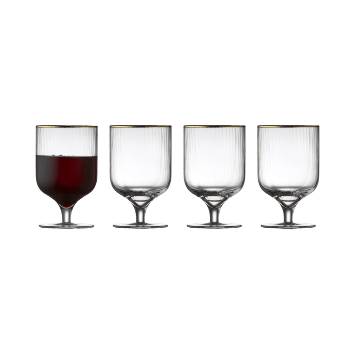 Wine Glass Palermo Gold 4 Pcs