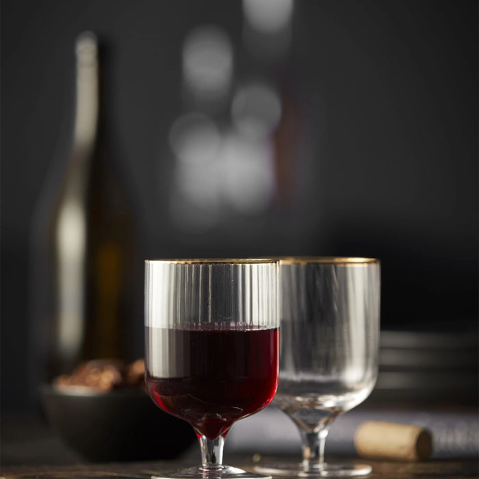 Wine Glass Palermo Gold 4 Pcs