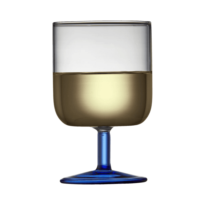 Wine Glass Torino 2 Pcs Clear/Blue