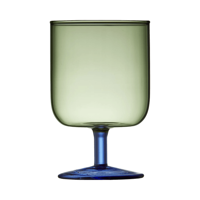 Wine Glass Torino 2 Pcs Green/Blue