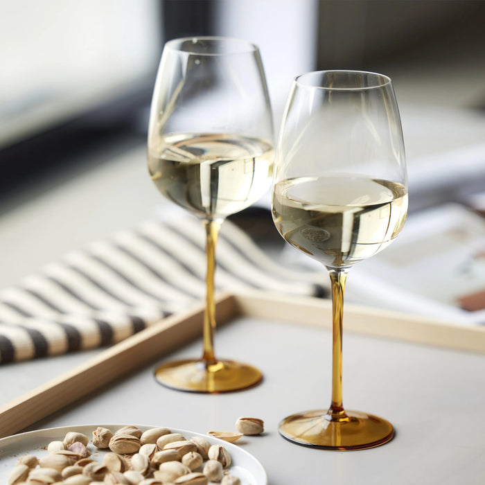 Wine Glass Vienna 4 Pcs Amber
