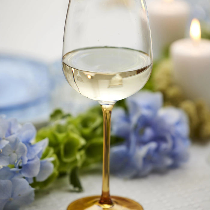 Wine Glass Vienna 4 Pcs Amber