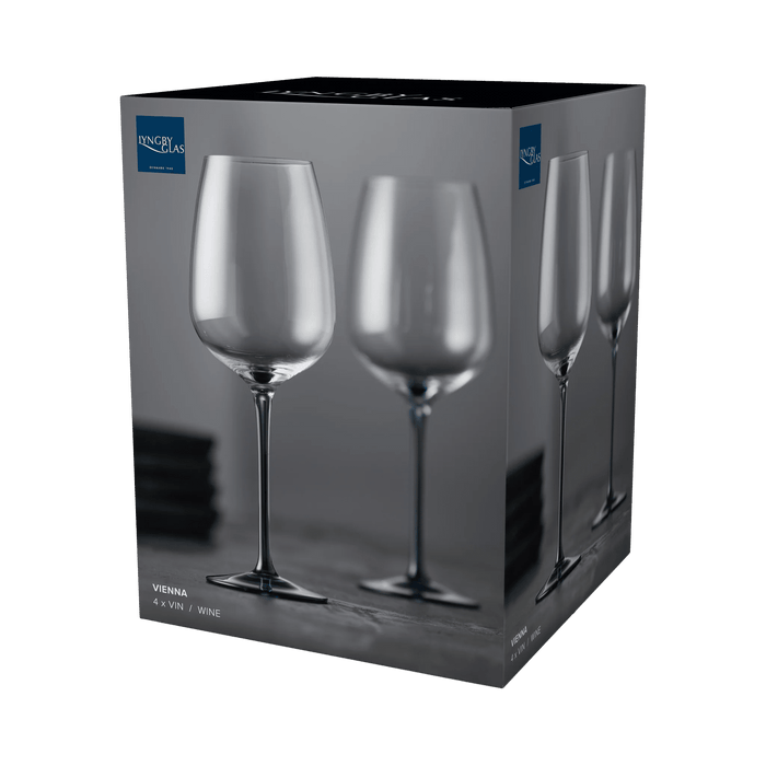Wine Glass Vienna 4 Pcs Blue