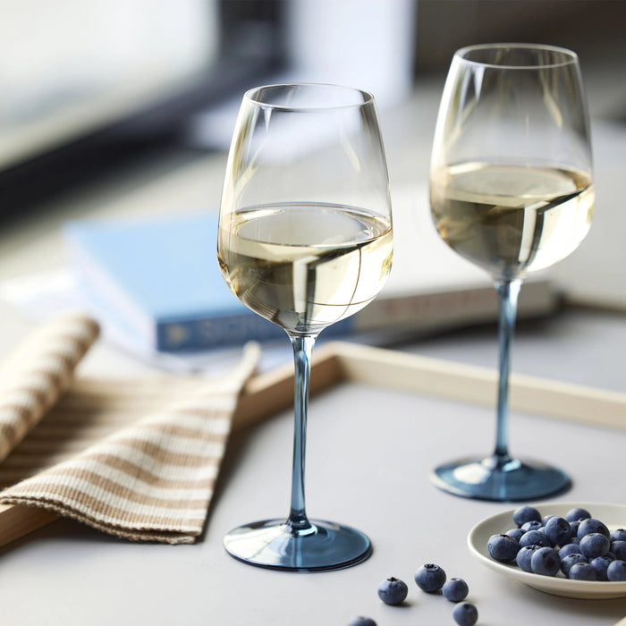 Wine Glass Vienna 4 Pcs Blue