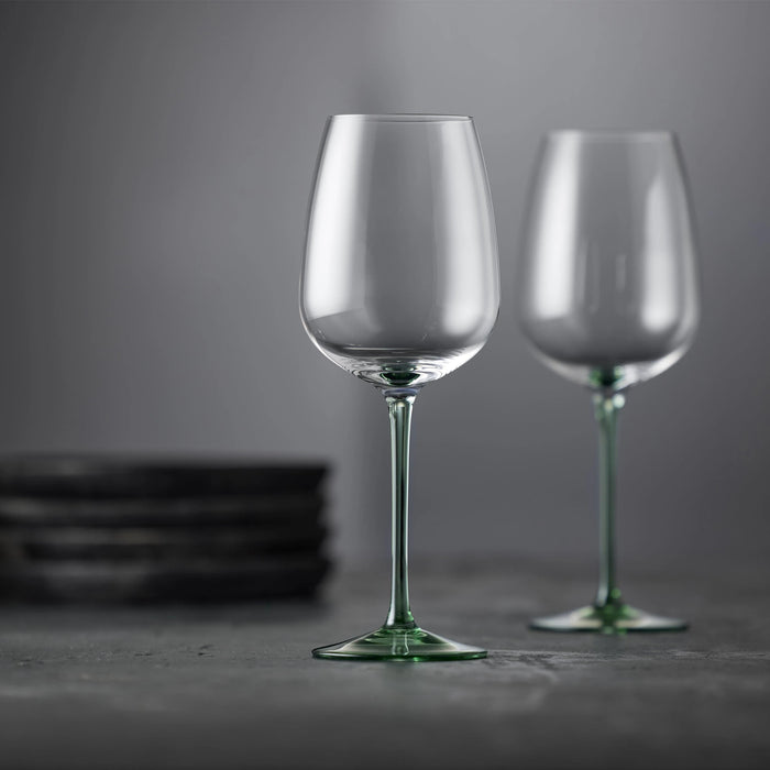 Wine Glass Vienna 4 Pcs Green