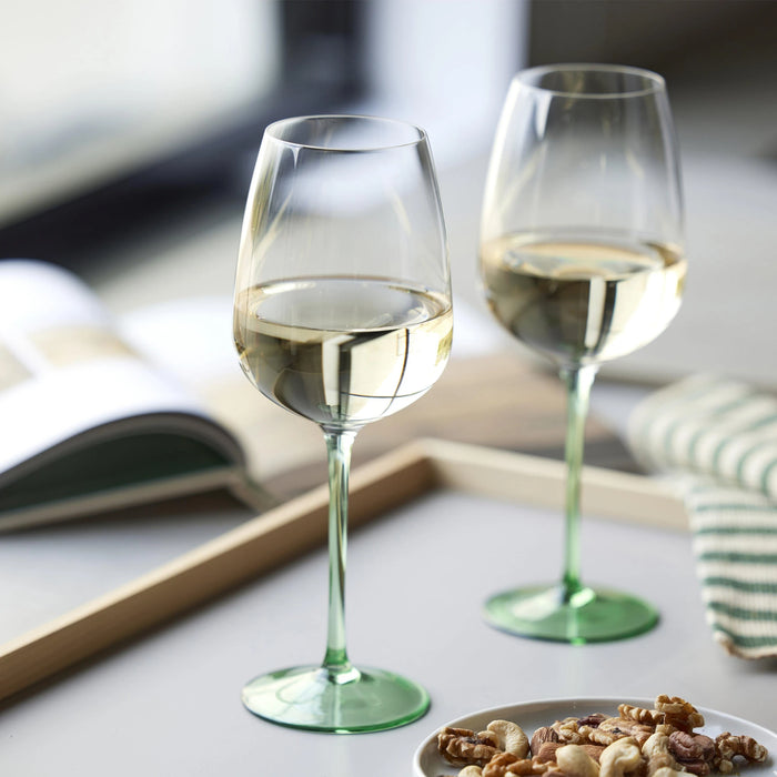 Wine Glass Vienna 4 Pcs Green