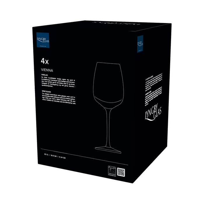 Wine Glass Vienna 4 Pcs Purple