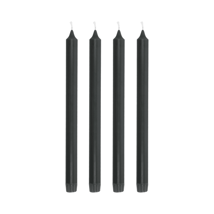 Crowntop Candle Aia 4 Pcs Black Stearin